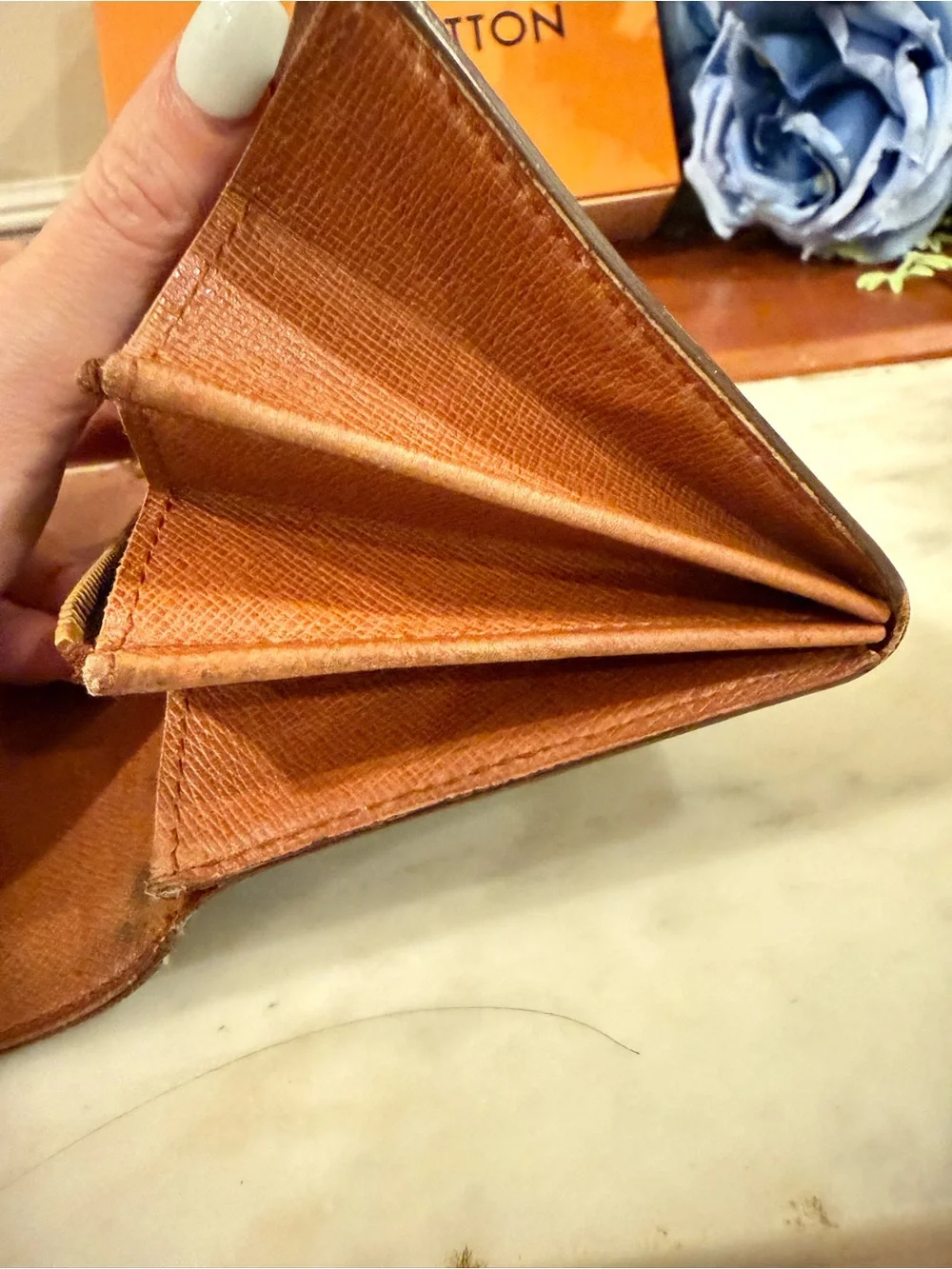 Louis Vuitton Brown Monogram Canvas Snap Wallet